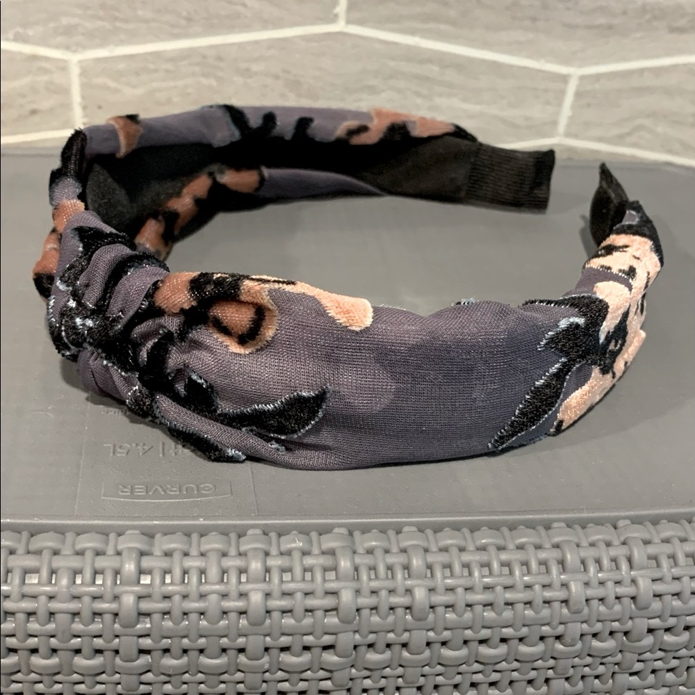 3/$15 NWOT Grey/Blue Headband